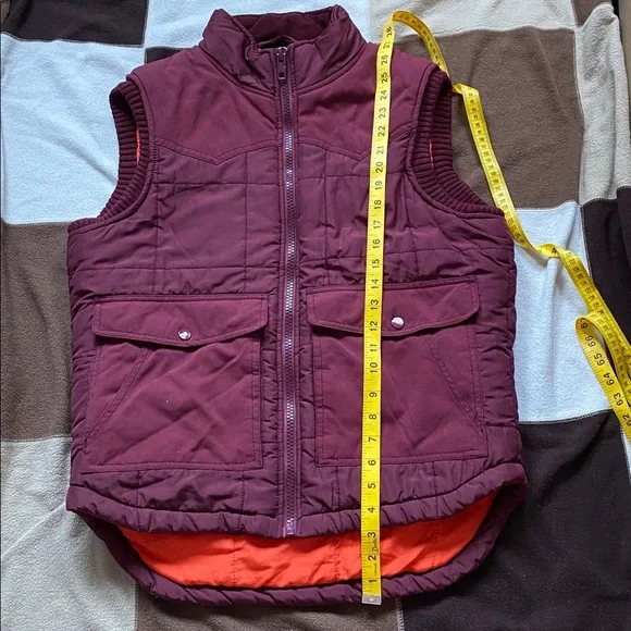 Aeropostale Maroon and Orange Vest - Picture 15 of 15